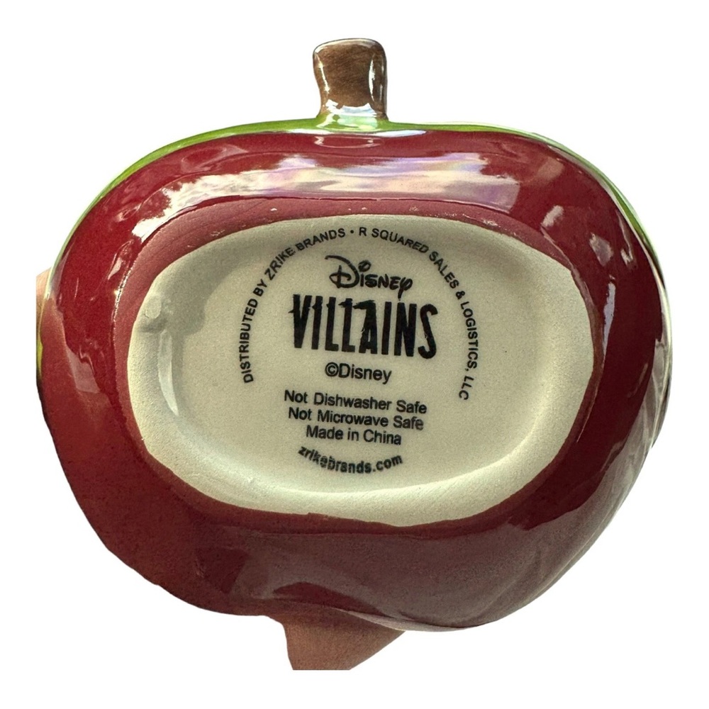 Disney VILLAINS Poison Apple Measuring Cups Set Witchy Decor Goth Hand Painted